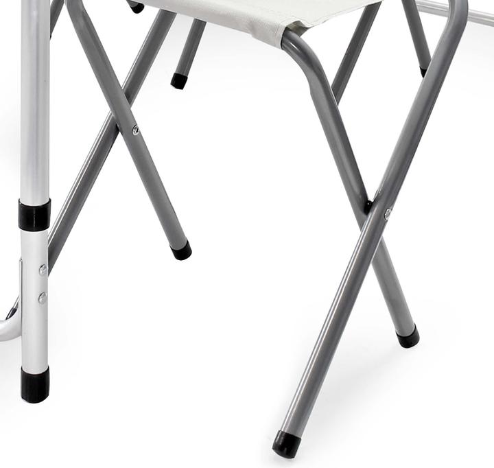 Produktbild Wiltec Campingtisch mit 4 Stühlen 5tlg. Campingmöbel Set Aluminium klappbar