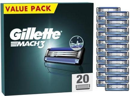 Immagine prodotto Gillette Venus Gillette - Testine di ricambio Gillette Mach3 - Variante: 20 pezzi (20 x)