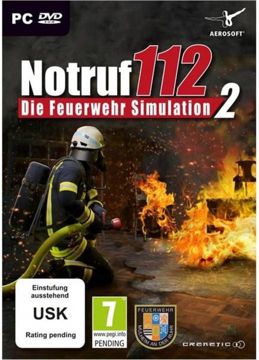 Image du produit Aerosoft Appel d'urgence 112 - Les pompiers simulation 2 (PC, DE)