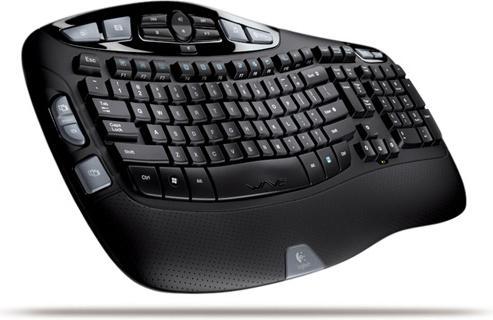 Produktbild Logitech Cordless Desktop Wave, CH-Layout (CH, Kabellos)