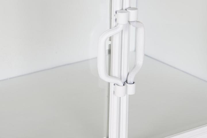 Actual product image DKD Home Decor Console White Metal Crystal 120 x 35 x 80 cm (120 x 35 x 80 cm)