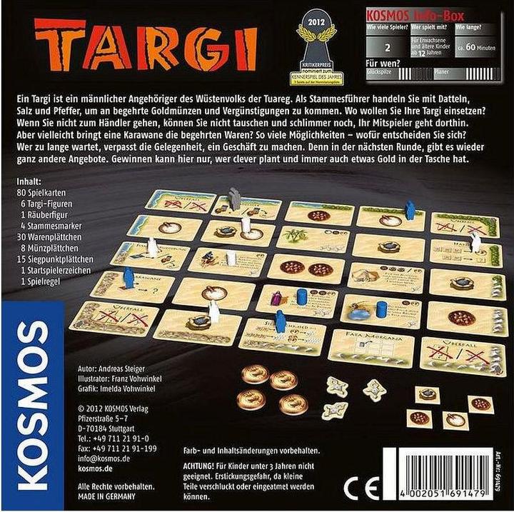 Actual product image Kosmos Targi (German)