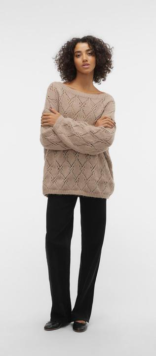 Produktbild Vero Moda VMSTAR LS BOATNECK LONG PULLOVER GA EXC Strickpullover (L)