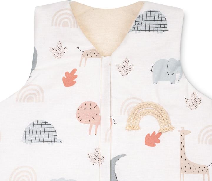Immagine prodotto Julius Zöllner Sacco a pelo biologico, Wild Friends (92 cm, 2,5 TOG, Tutto l'anno)