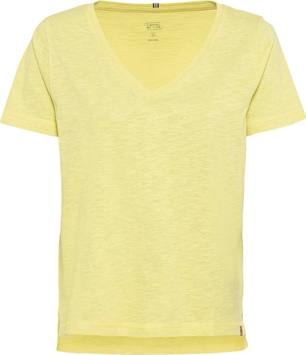 Camel Active V-Neck T-Shirt aus Organic Cotton (XS)