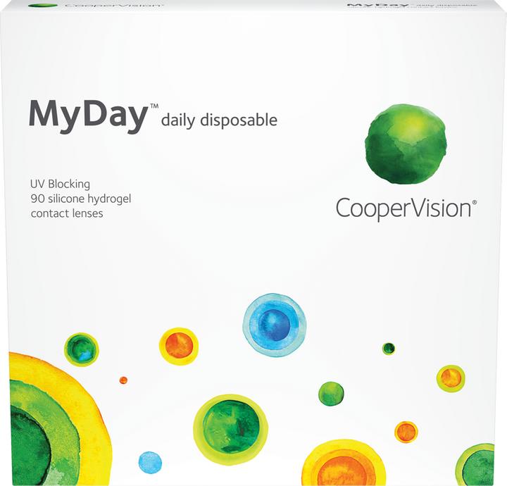 MyDay daily disposable (90 Stück, Tageslinse, Sphärisch)