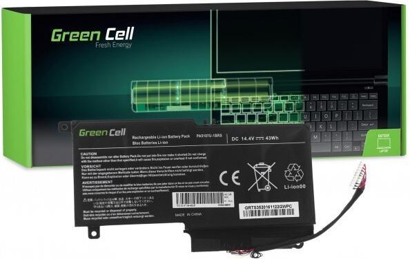 Actual product image GreenCell TS51 - Battery - Toshiba - Satellite L50-A L50-A-1EK L50-A-19N P50-A S50-A (4 Cells, 2838 mAh)