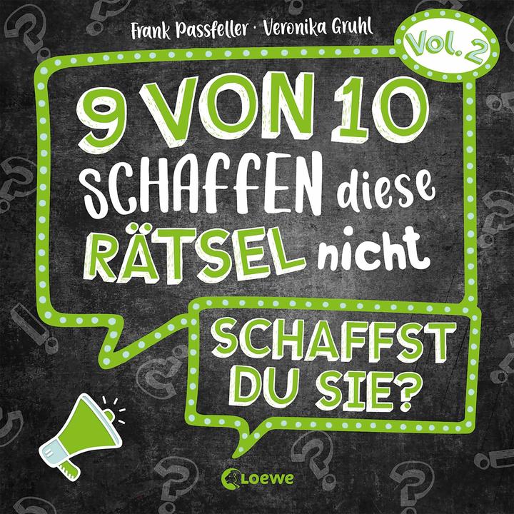 Produktbild 9 von 10 schaffen diese Rätsel nicht - schaffst du sie? (Deutsch, Loewe Kreativ, Veronika Gruhl, Loewe Lernen und Rätseln, Frank Passfeller, 2021)