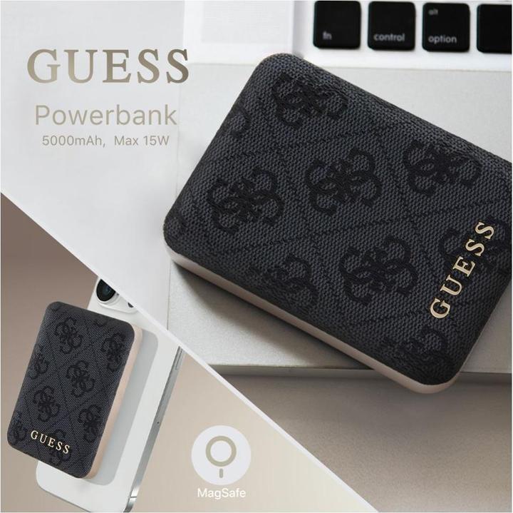 Produktbild Guess Power Bank MagSafe 5000mAh 4G PU (5000 mAh, 15 W)