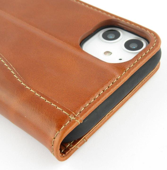 Immagine prodotto Fierre Shann Fourre Flip cuir véritable (Apple iPhone 15)