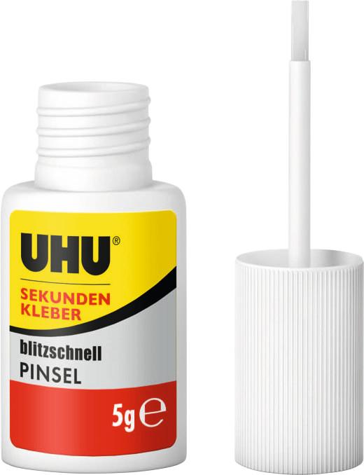 Image du produit UHU Super-colle rapide comme l'éclair avec un pinceau (5 g)