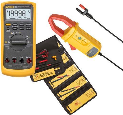 Actual product image Fluke 87V/I410/L215,FLUKE-87-5/EUR, I410 400A (CAT III, CAT IV 600V)