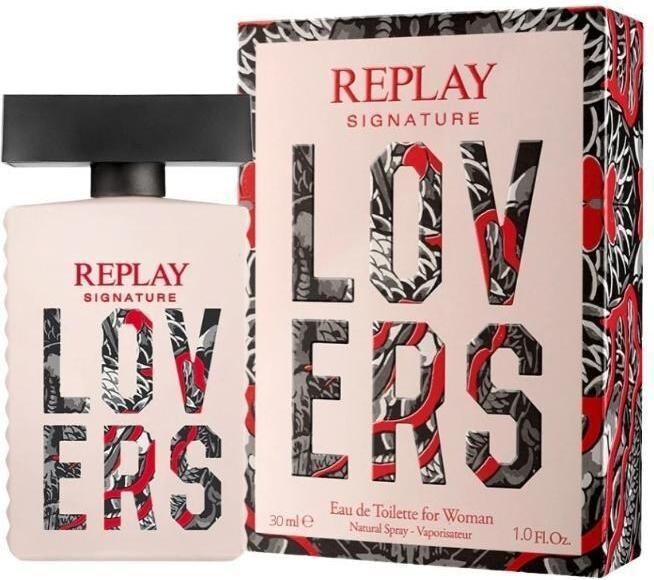 Actual product image Replay Signature Lovers For Woman Edtv (Eau de toilette, 30 ml)