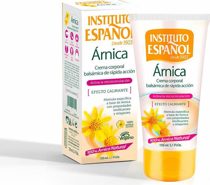 Actual product image Instituto Español ARNICA crema relax tacones piernas ligeras 150 ml (Foot deodorant & powder, 150 ml)