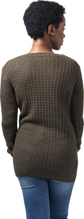 Image du produit Urban Classics Ladies Long Wideneck Sweater (XS)