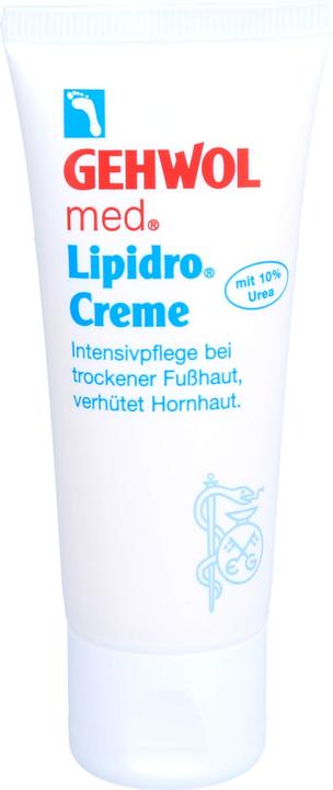 Etichetta energetica Gehwol med Lipidro Cream con 10% Urea (Crema piedi e gel piedi, 40 ml)