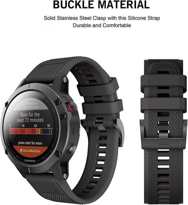 Produktbild Garmin Fenix Strap (26 mm, Kunststoff)