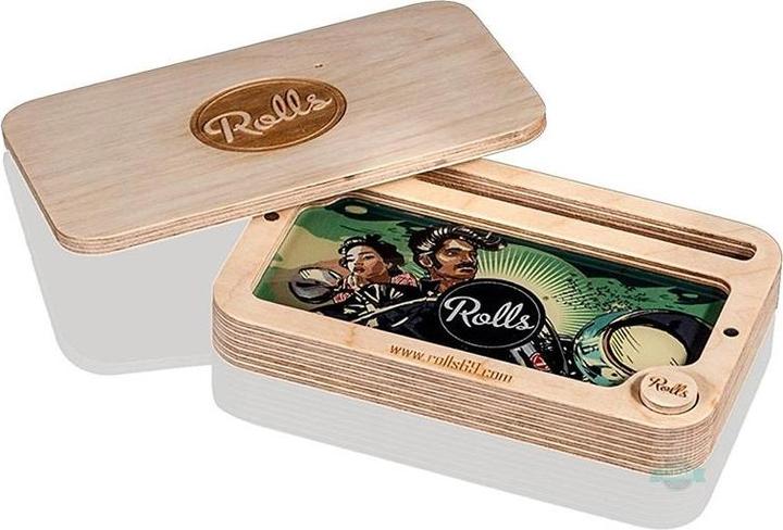 Image du produit Black Leaf Secret Rolling Box en bois