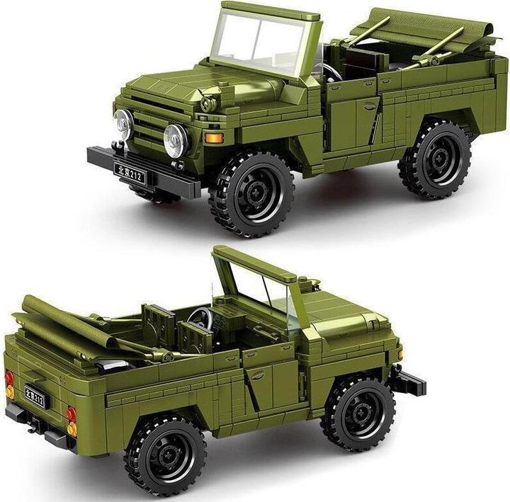 Produktbild Sembo Militär Geländewagen Pullback