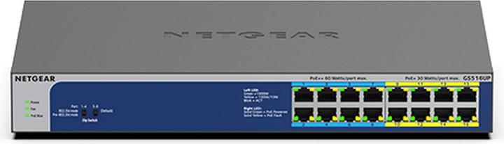 Productafbeelding Netgear GS516UP-100EUS (16 Havens)