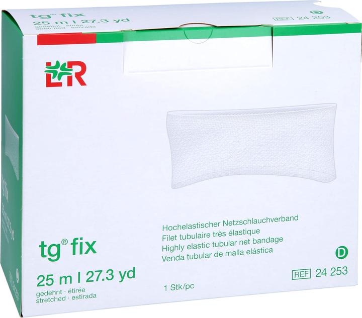 Produktbild Lohmann & Rauscher fix hochelastischer Netzschlauchverband 25m D für grossen Kopf, kleinen Rumpf