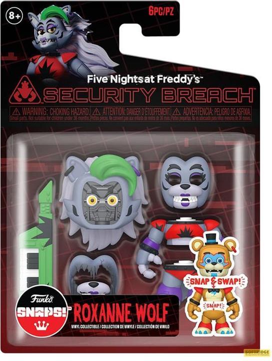 Actual product image Funko Five Nights at Freddy's Snap action figure Glamrock Roxanna 9 cm