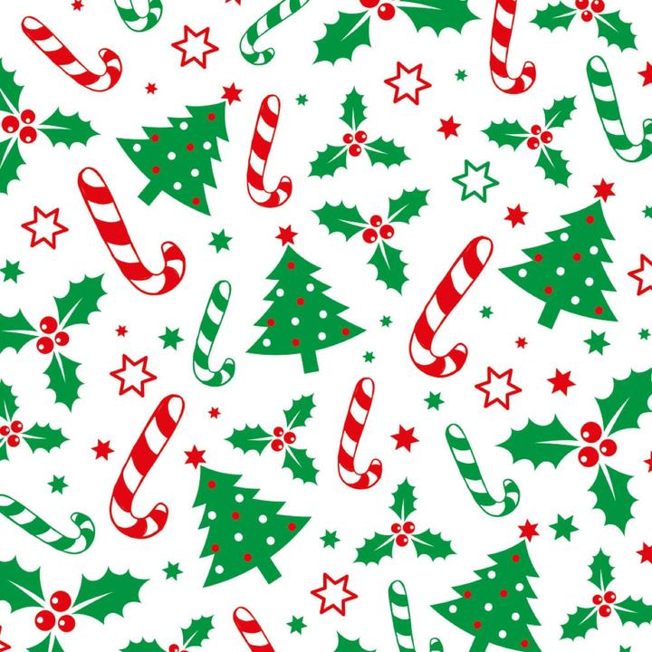 Actual product image Decora Holly and Trees (Gift bag, 20 x)
