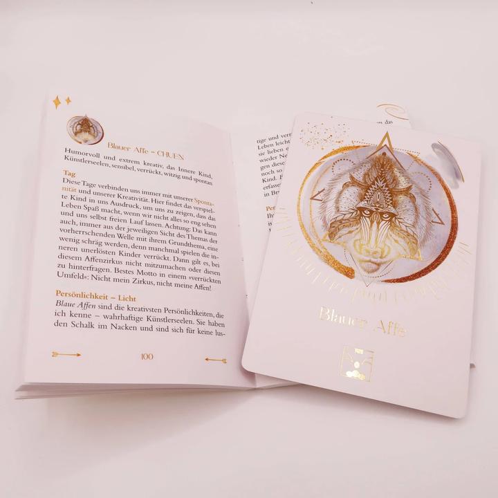 Produktbild Maya-Astro-Cards: 44 astrologische Orakelkarten mit Booklet (Deutsch, Tanja Brock, Bianca Feddersen, 2023)
