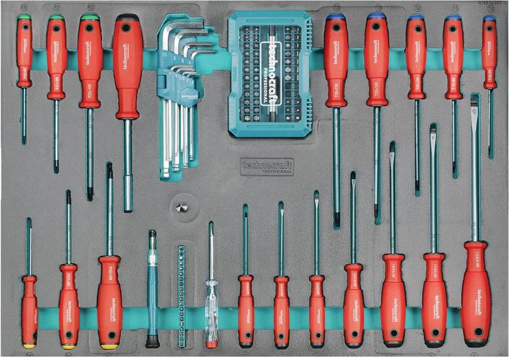 Actual product image technocraft Swiss Team 297-piece workshop trolley (297 x)