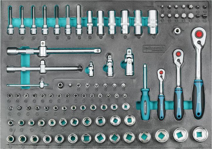 Actual product image technocraft Swiss Team 297-piece workshop trolley (297 x)