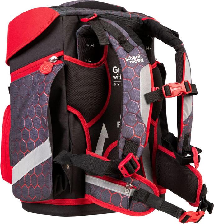 Produktbild School-Mood Champion Maxx Pro Mila Schulranzen-Set 7-teilig (22 l)