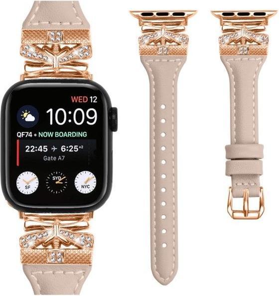 Produktbild MU Classic Ladies Series Leder Armband (42 mm, 44 mm, 45 mm, Kunstleder)