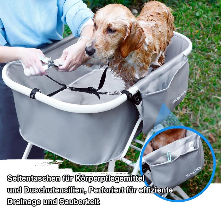 Produktbild Hengriacly Höhenverstellbare Hundebadewanne (Hund)