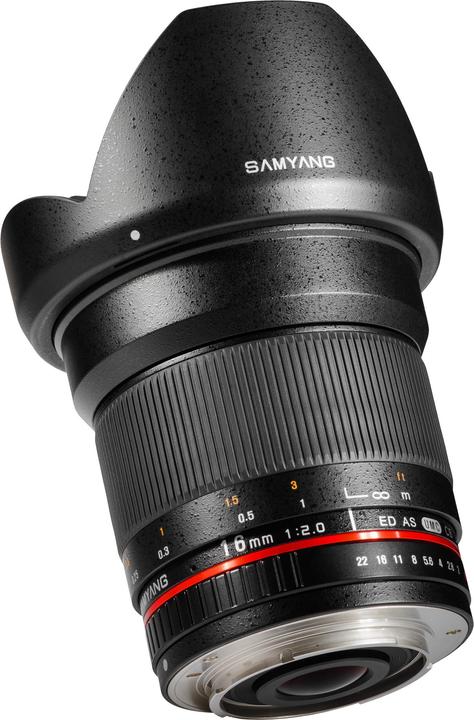 Produktbild Samyang 16mm f/2 ED AS UMC CS - Nikon F (Nikon DX, Nikon F, APS-C / DX)