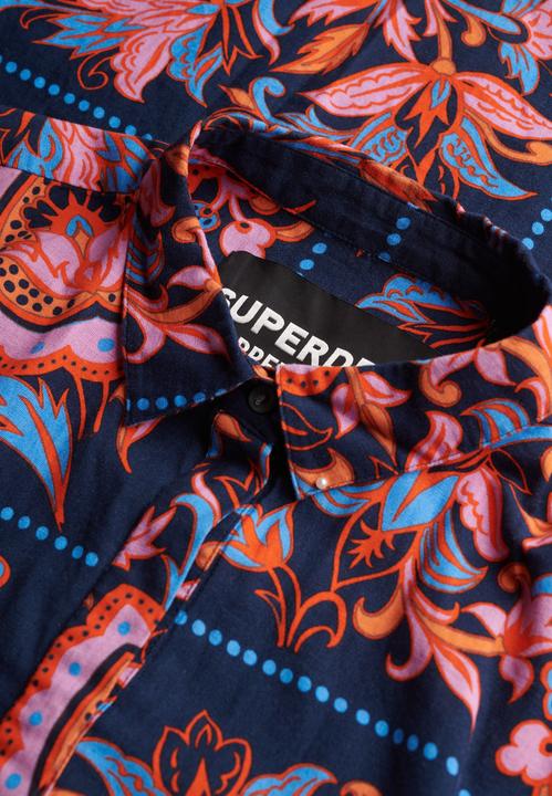 Image du produit Superdry Robe-chemise longue en lin
