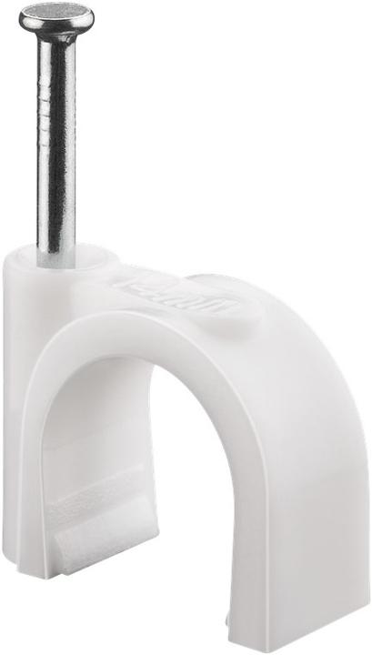 Actual product image Goobay Cable clamp, white max. cable diameter : 14.0 mm