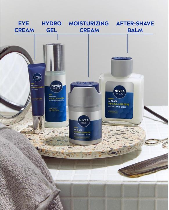 Produktbild NIVEA MEN Anti-Age Hyaluron (50 ml, 24h Creme, SPF 15)