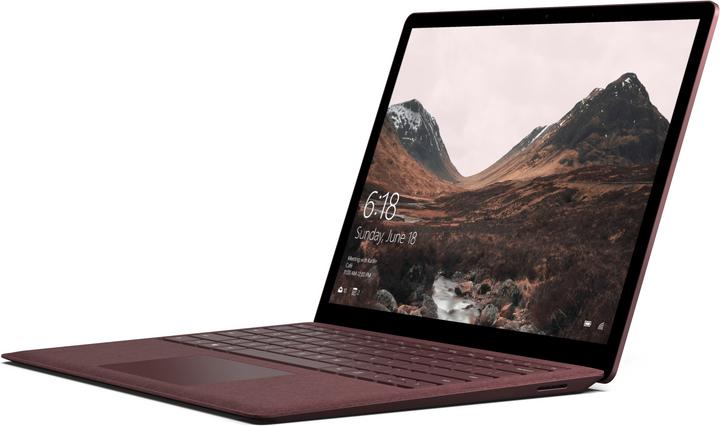 Produktbild Microsoft Surface Laptop, Burgundy, 512GB SSD (13.50", Intel Core i7-7660U, 16 GB, 512 GB, CH)