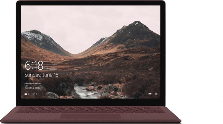 Produktbild Microsoft Surface Laptop, Burgundy, 512GB SSD (13.50", Intel Core i7-7660U, 16 GB, 512 GB, CH)