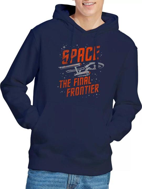 Immagine prodotto Space Travel Felpa con Cappuccio Uomo (L)
