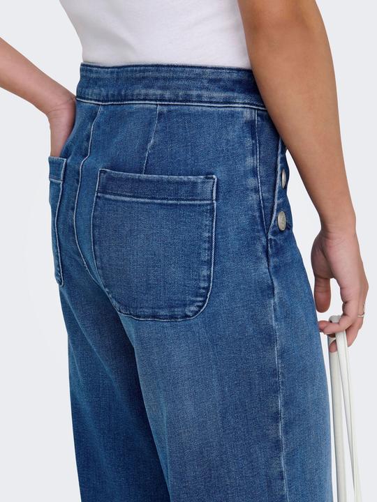 Actual product image Only ONLMADISON Hohe Taille Weiter Beinschnitt Jeans Jeans mit weitem Bein (W32/L30)