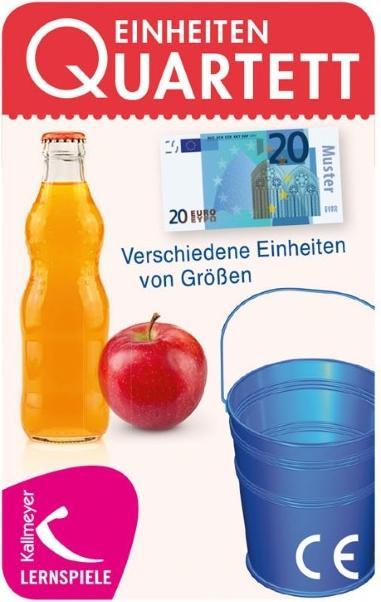 Produktbild Franzke:Einheiten-Quartett, Kartenspiel (Deutsch)