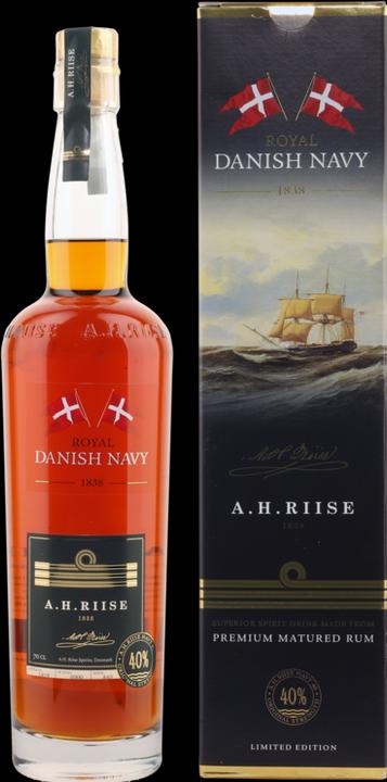 Image du produit A.H.Riise Rhum de la Marine royale danoise (1 x 70 cl)