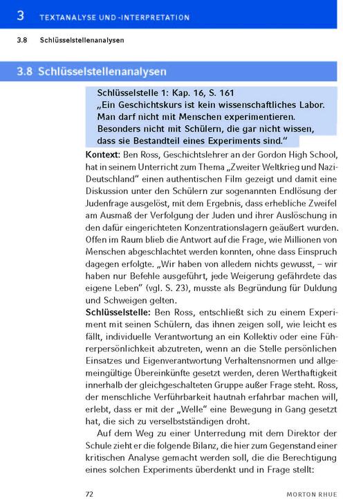 Produktbild Die Welle von Morton Rhue (Deutsch, Morton Rhue, Winfried Freund, 2022)