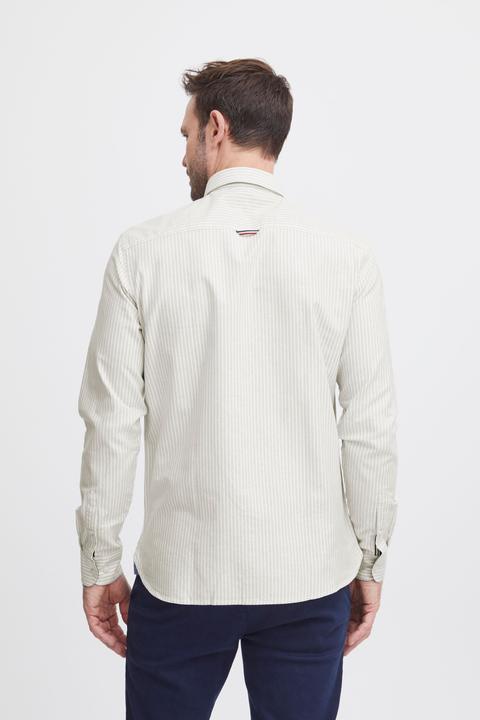 Actual product image FQ1924 FQSteven stripe oxford LS shirt 21900612 (M)