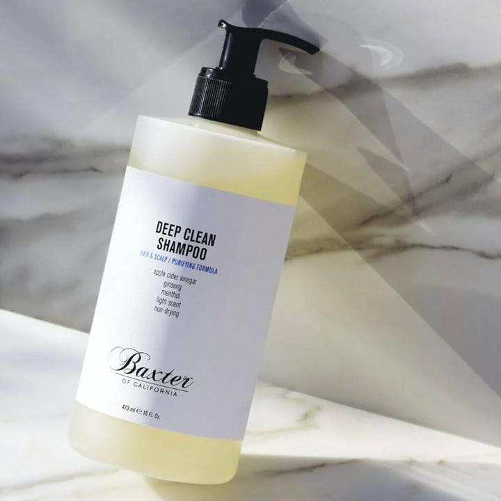 Actual product image Baxter Deep Clean Shampoo (473 ml, Liquid shampoo)