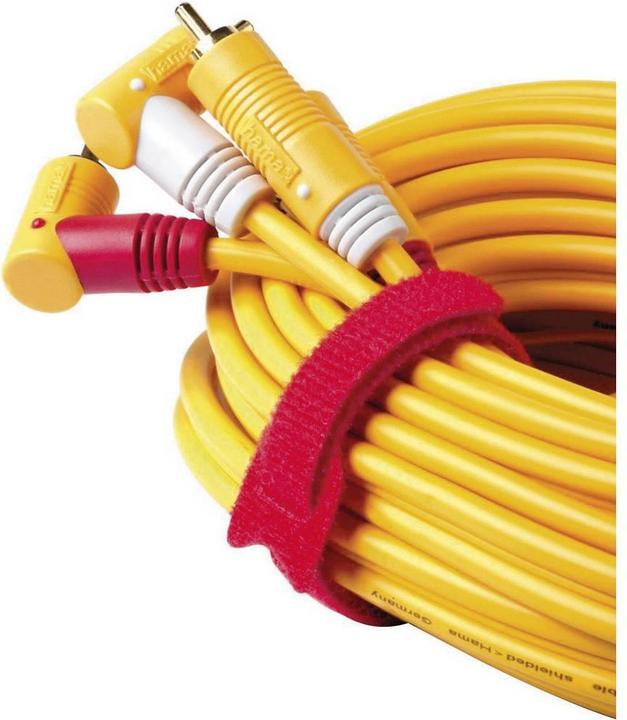 Produktbild Hama Klett-Kabelbinder, 12 Stück (Klettkabelbinder, 145 mm, 12 Stk.)