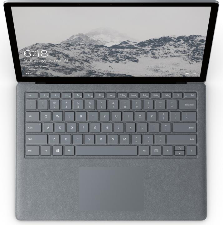 Produktbild Microsoft Surface Laptop, Platinum, 256GB SSD (13.50", Intel Core i7-7660U, 8 GB, 256 GB, CH)