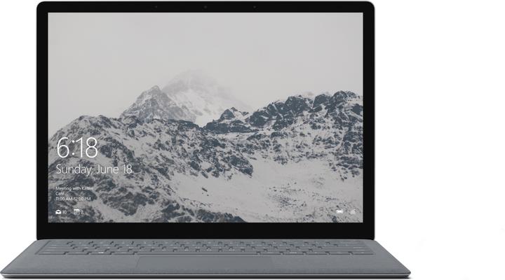 Microsoft Surface Laptop, Platinum, 256GB SSD (13.50", Intel Core i7-7660U, 8 GB, 256 GB, CH)