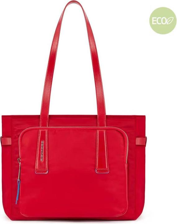 Piquadro Damenlaptoptasche aus rezykliertem Stoff